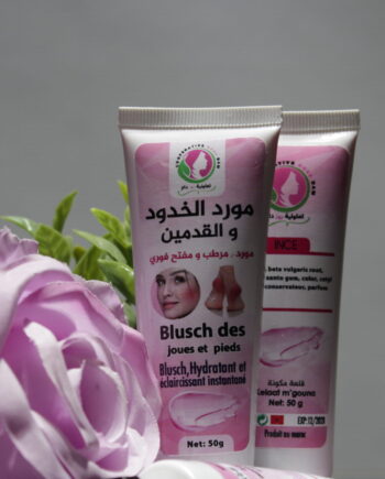 Blusch Des Joues et pieds